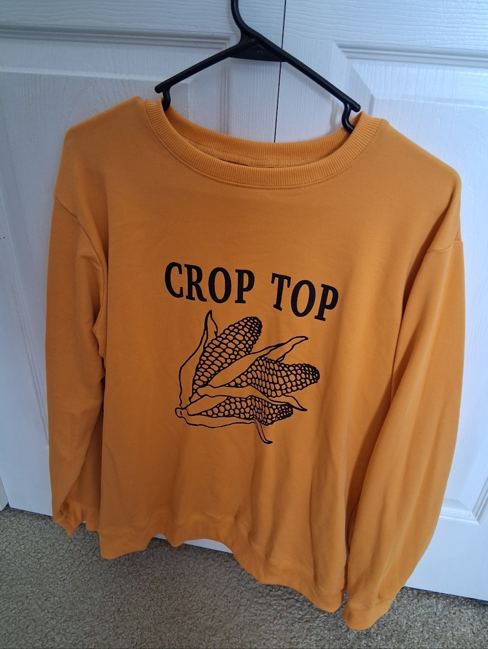 Women's unbranded crop top sweater